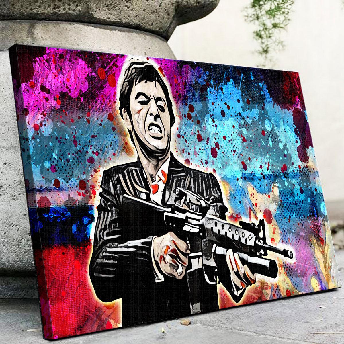 Abstract Scarface Wall Art