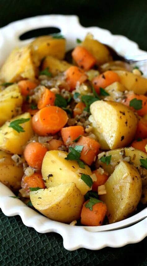 potatoes  carrots