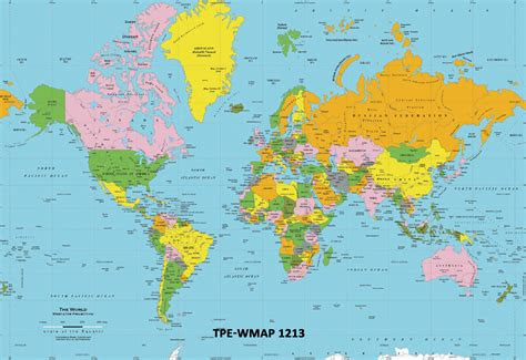 world map tpe