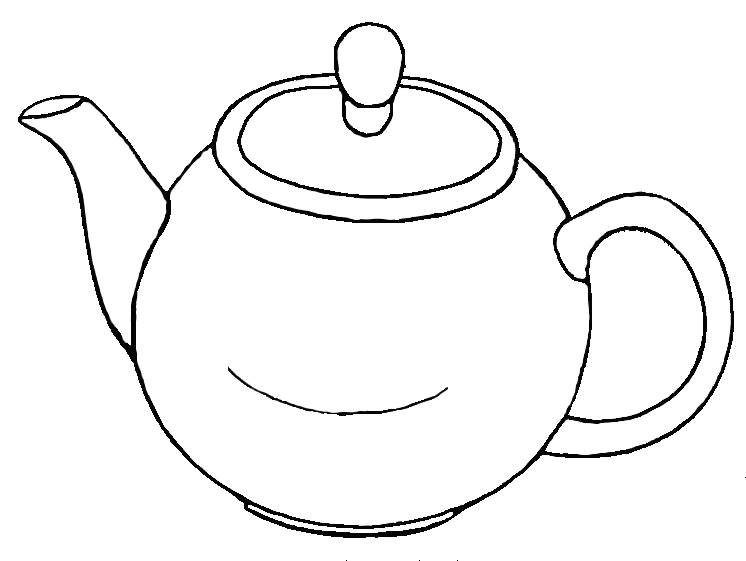 Teapot Outline Cliparts.co