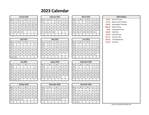  2023 calendar pdf word excel 2023 calendar free printable word