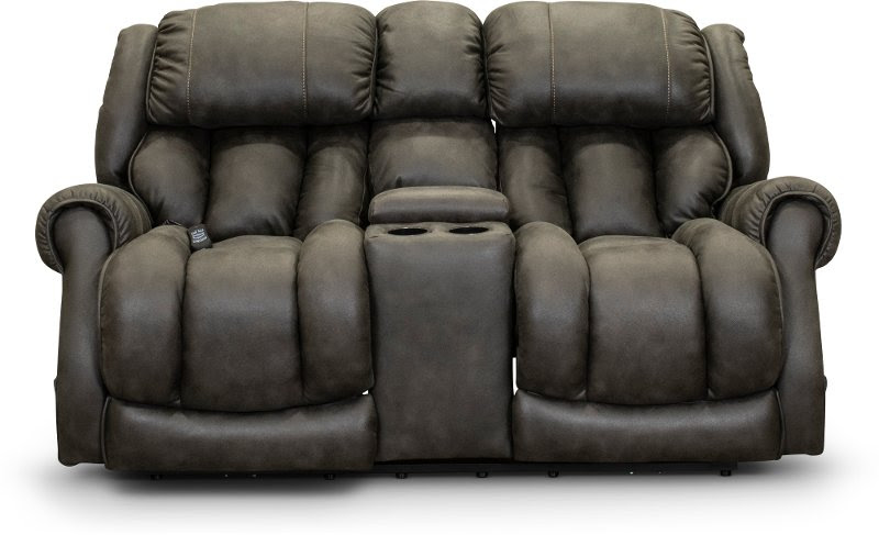 Casual Contemporary Dark Gray Power Reclining Loveseat Atlantis Rc Willey Furniture Store The modern stylish contemporary oliver black leather loveseat recliner offers the perfect balance of relaxation and.