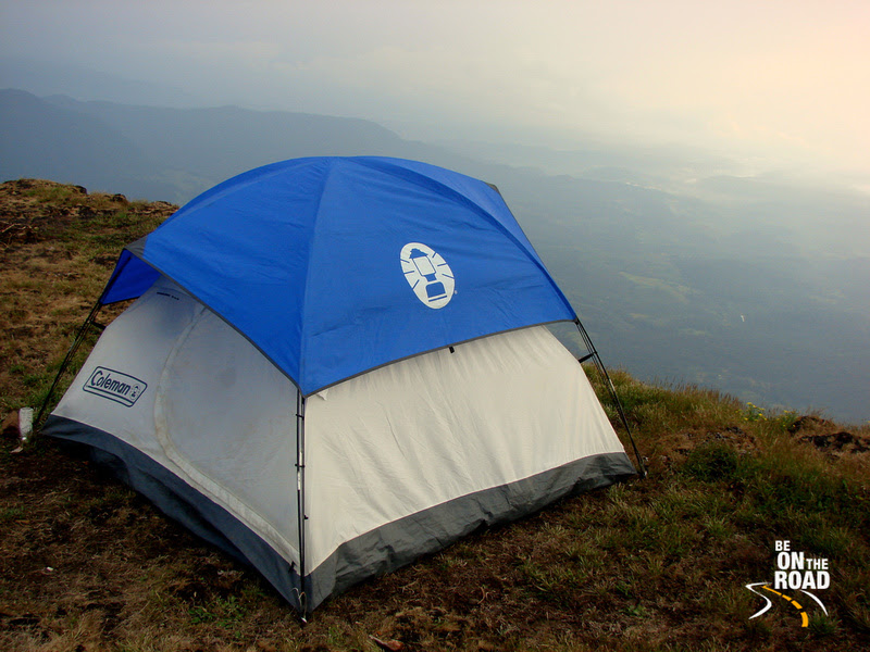 On the top of Kodachadri and overlooking the Linganamakki Reservoir