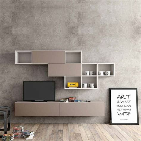 modern design tv media unit minimalist  morassutti