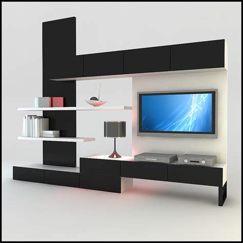 hints  modern  stylish tv wall units fotolipcom