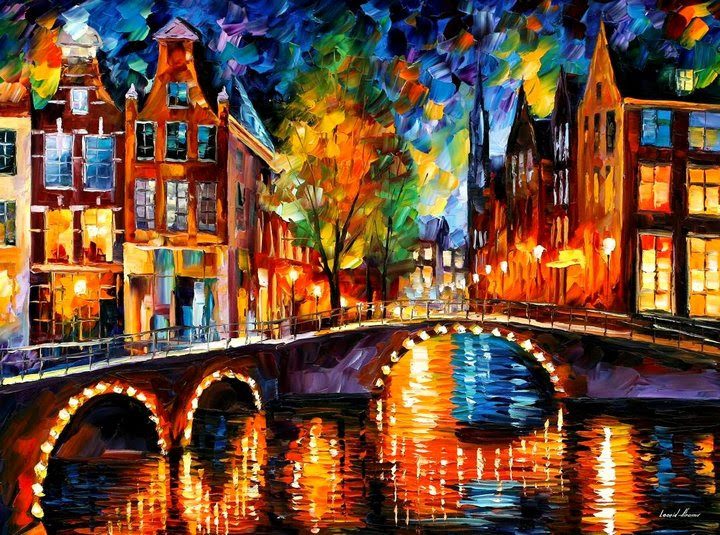 Leonid Afremov: One of the Most Colorful Painters Ever This large picture was seurat's first major composition, painted when he had not yet turned 25.