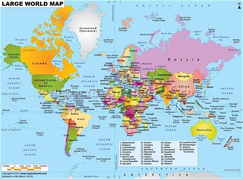 world map  high resolution   posted  john walker