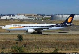 Jet Airways Airbus A330-300 VT-JWR