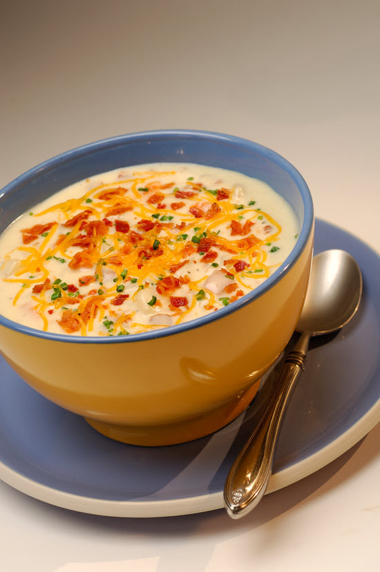 Loaded Baked Potato Soup from Carnation Café at Disneyland Park