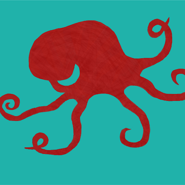 Outline of a five-and-a-half-tentacled octopus. » drawings » SketchPort