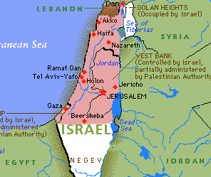 Mandate for Palestine aka Israel: The Biblical Borders Showing What is ...