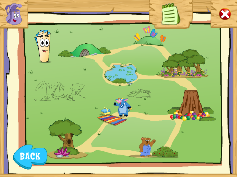 Dora The Explorer Find Map