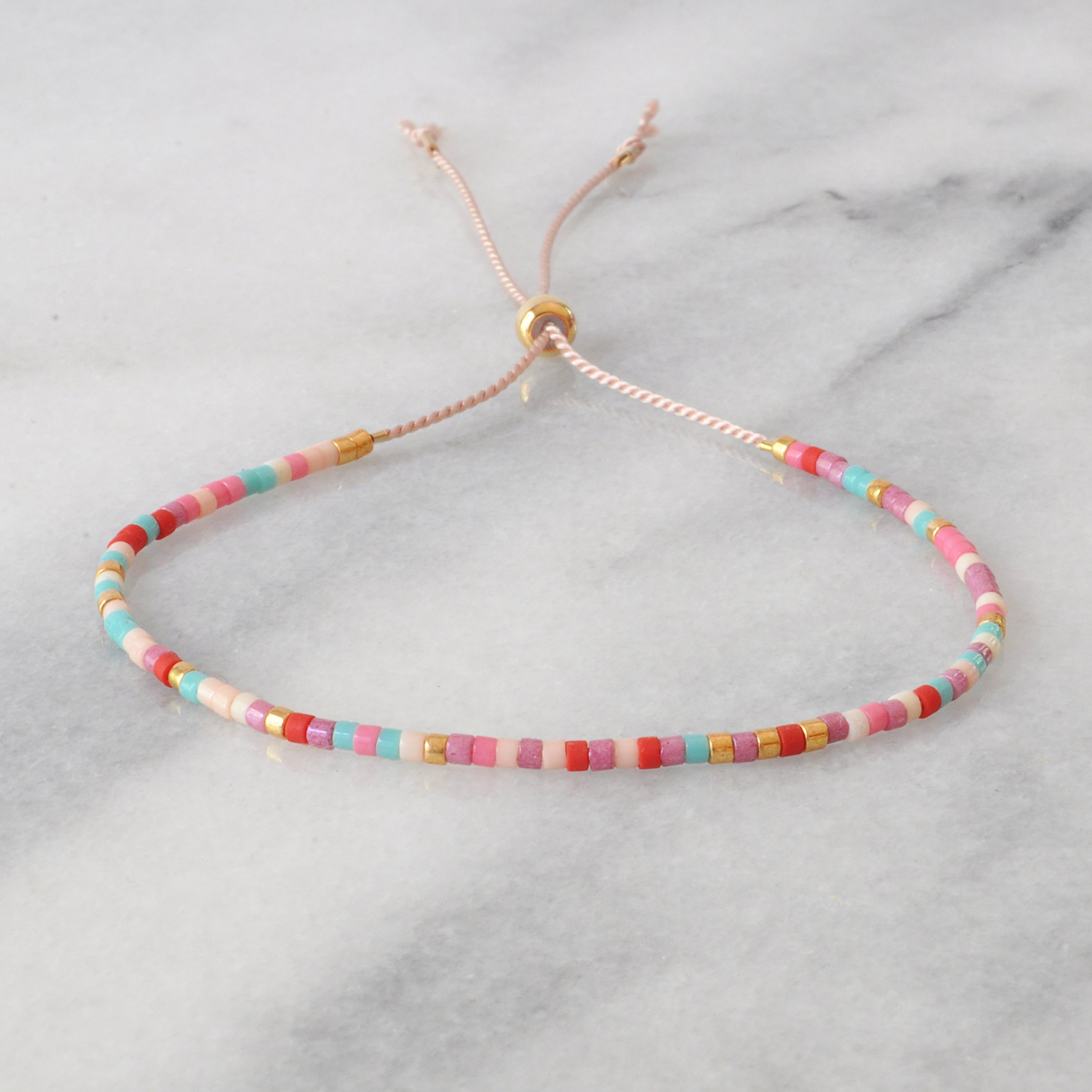 Beaded String Bracelets