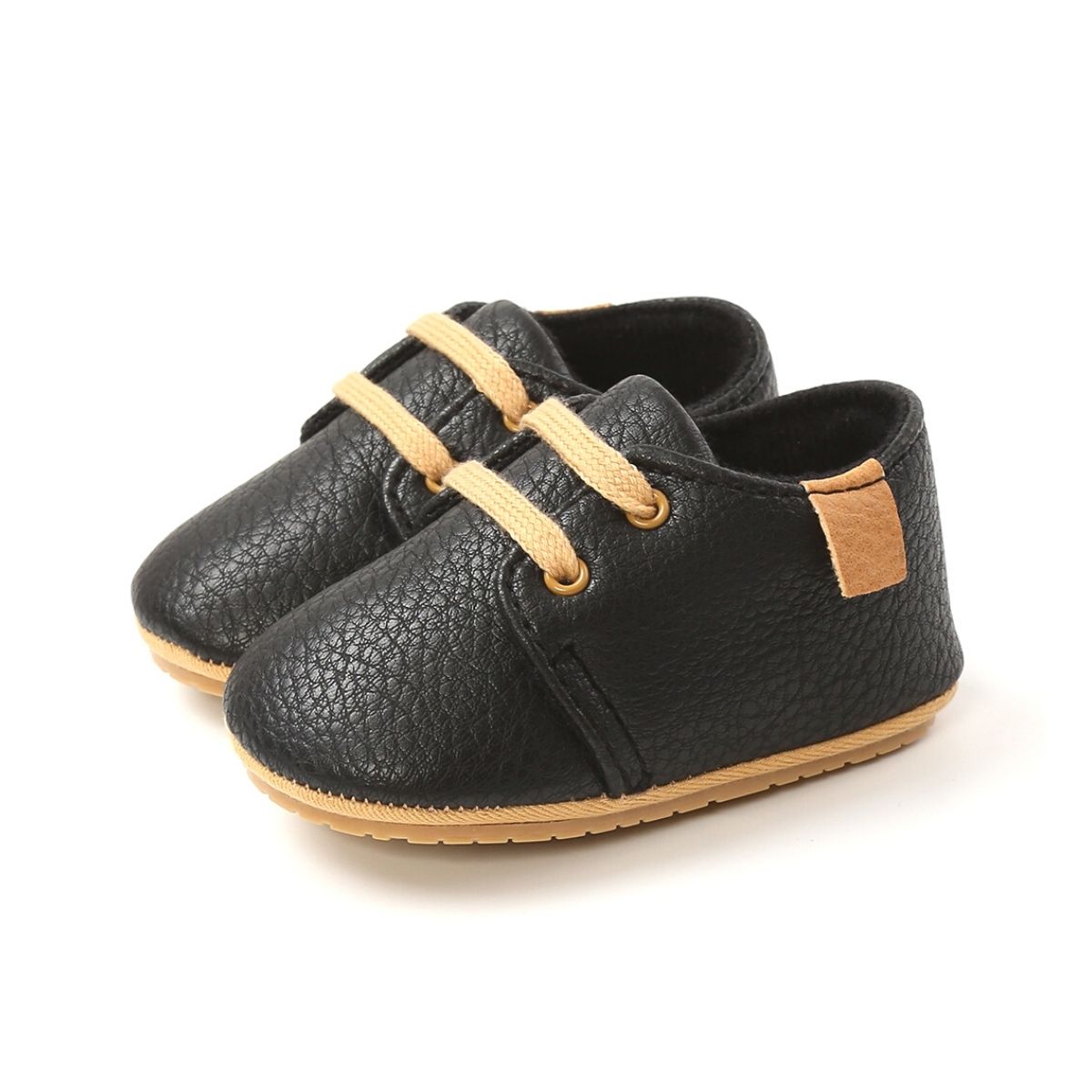 Taylor Soft Sole Shoes - Black – Little Charlie