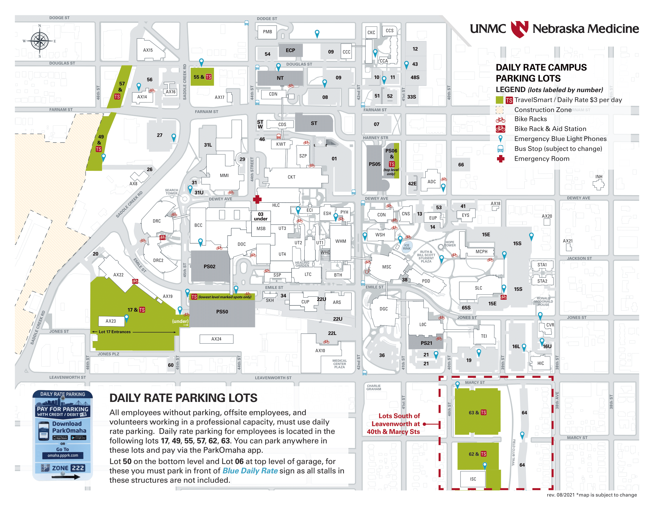 Nebraska Medicine Campus Map - Corrie Christina