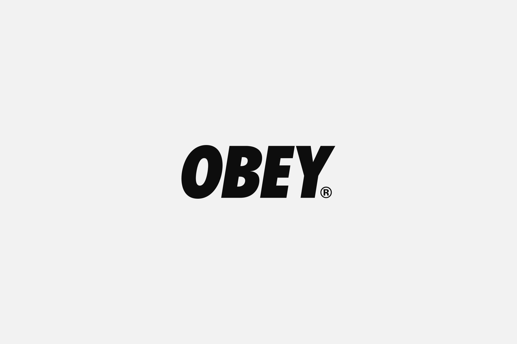 Black Obey Logo