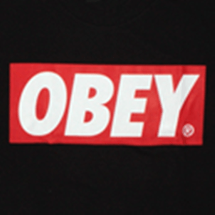 Black Obey Logo