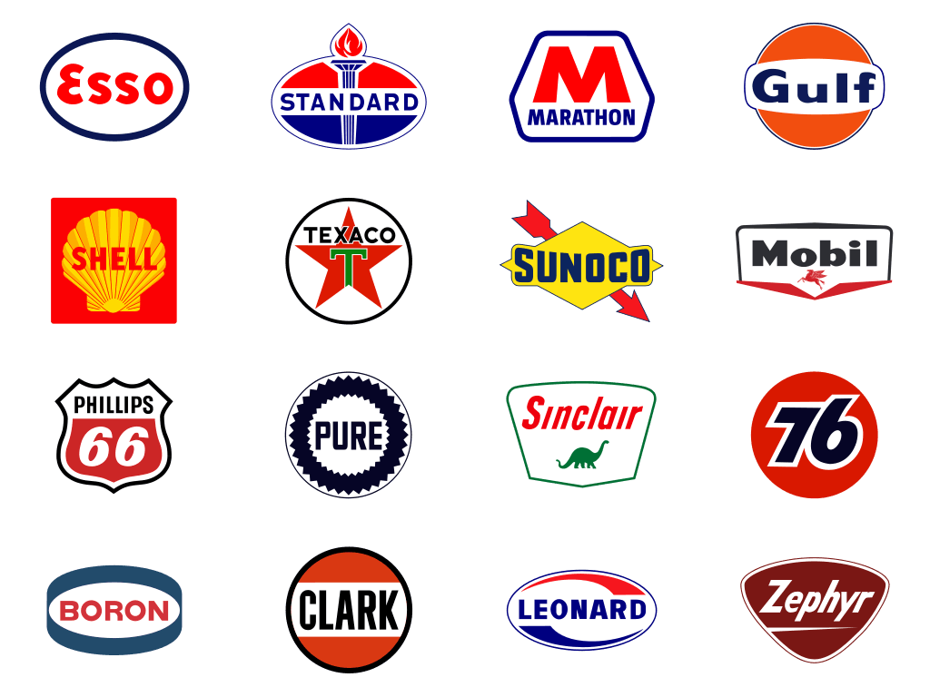 Gas Station Logo - Chuck Michaels uploaded this image to 'Classic Gas Station Logos ...