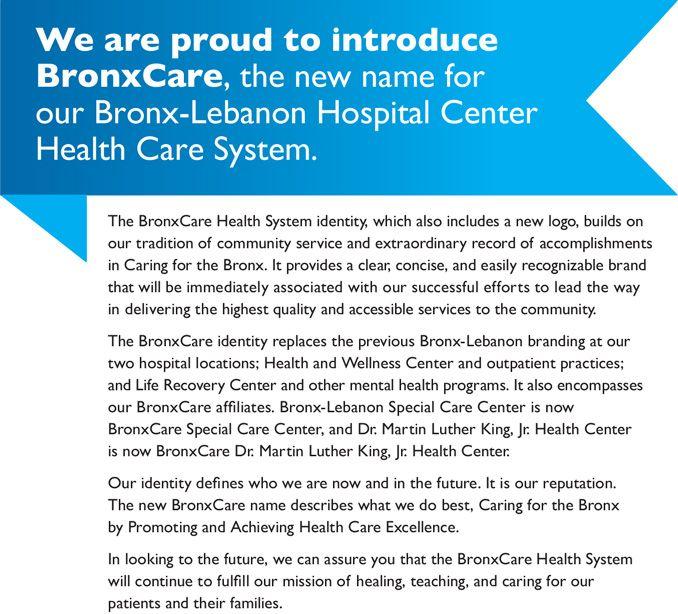 BronxCare Logo - BronxCare Health System