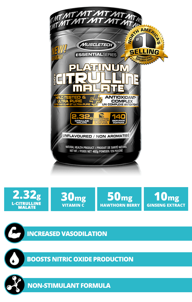 MuscleTech Logo - Platinum 100% Citrulline Malate | MuscleTech