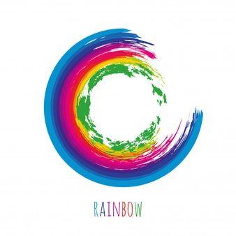 Globe Rainbow Circle Logo - Disco Globe Vectors, Photos and PSD files | Free Download