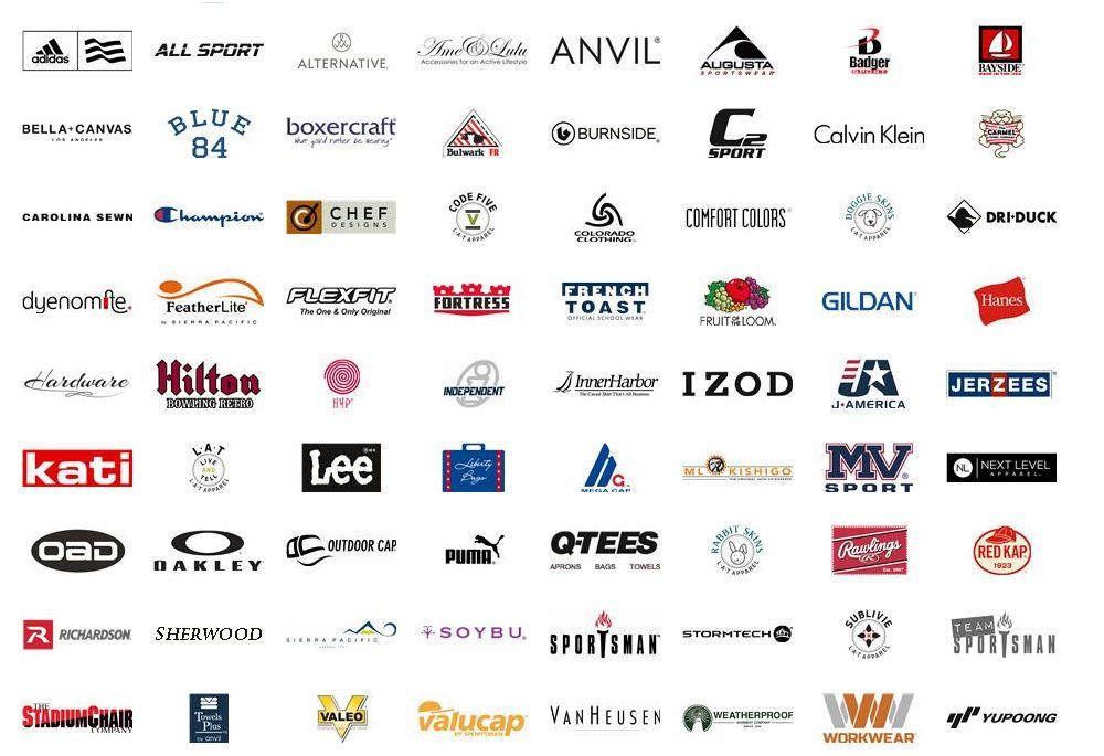 All Clothing Brand Logo - All Clothes Brands Logo - Miyabiweb.info