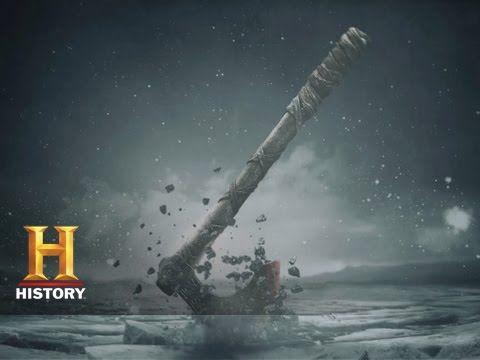 Vikings TV Show Logo - Vikings: Decoding the Logo | History - YouTube