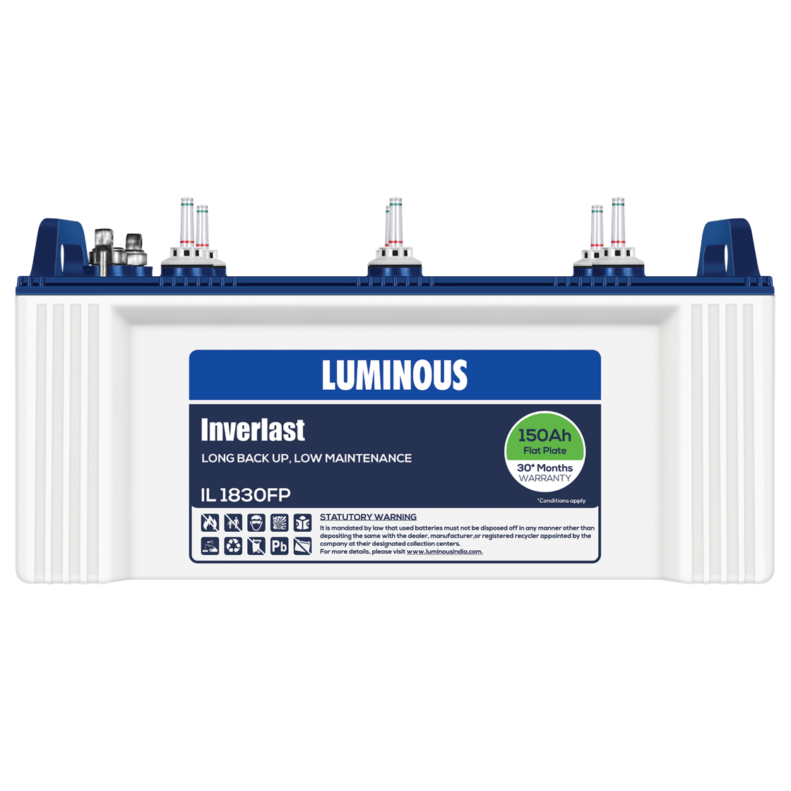 Luminous Battery Logo - Buy IL 1830FP Online at Best Prices - Batteries - Luminous India ...