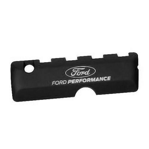 5.0 Logo - 5.0L Coyote Black Coil Cover - Ford Performance Logo M-6067-50FPB