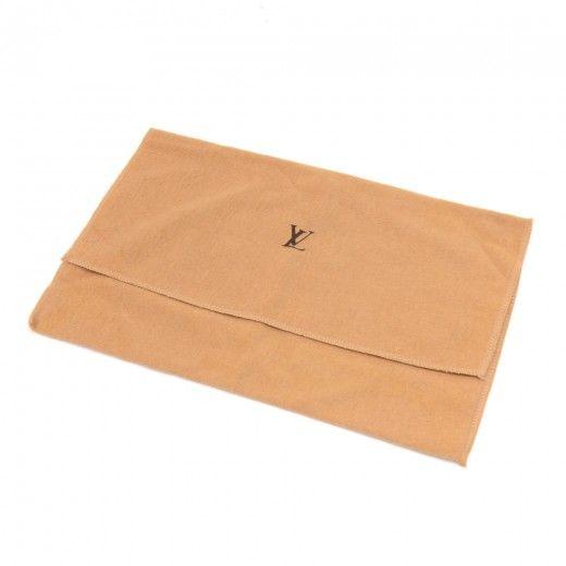 Small Louis Vuitton Logo - Louis Vuitton Louis Vuitton Brown LV Logo Small Dust Bag