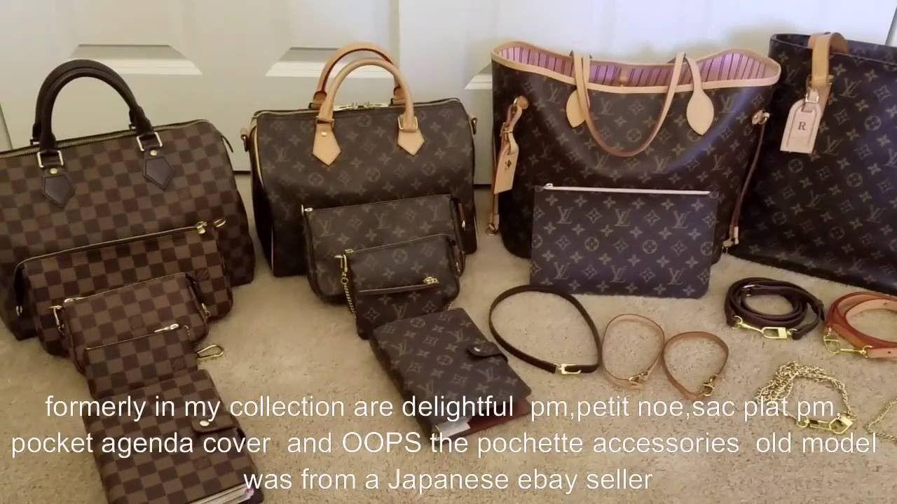 Small Louis Vuitton Logo - My small Louis Vuitton collection - YouTube