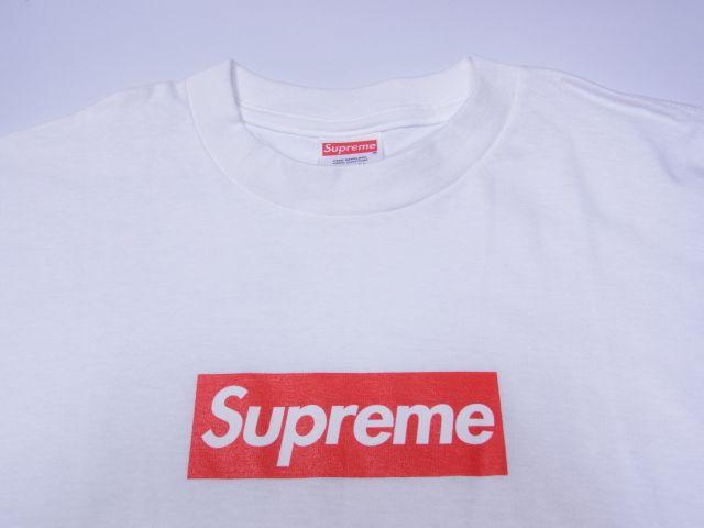 Red Box with White Logo - TONNEAU: Super rare! SUPREME (shupurimu) BOX Logo Tee White/Red box ...