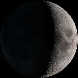 Waxing Crescent Moon