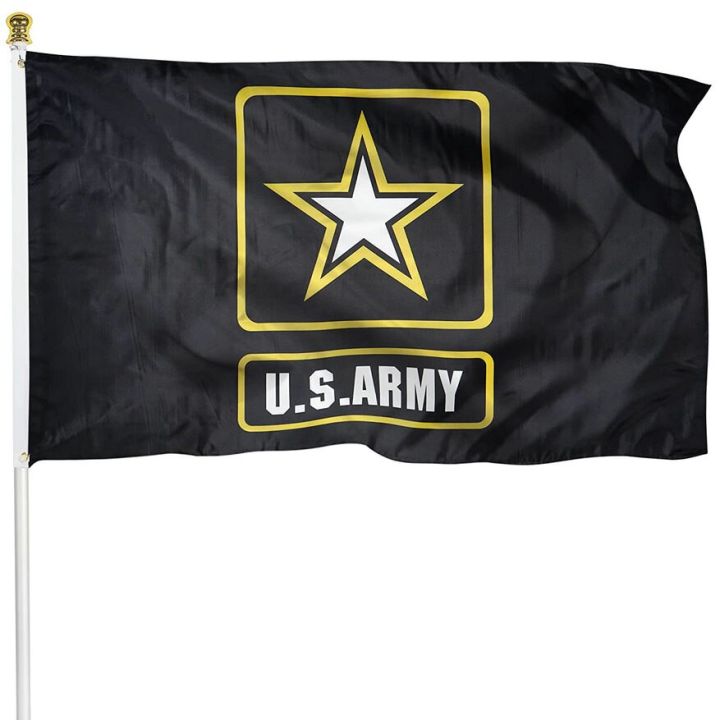 United States Military Flags 3X5 FT 90X150CM US Army Crest Flag Banner ...