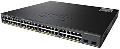 Cisco WS-C2960X-48LPS-L Catalyst 2960X Series 48-Port PoE+ Gigabit Ethernet Switch (Renewed)