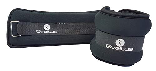 Sveltus - Fasce zavorrate, in Neoprene, 500 g (Coppia) per Adulti, Unisex