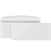 500 No. 10 Security Envelopes - Gummed Flap - Tamper Proof Design - Security Tinted with Printer ...