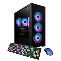 iBUYPOWER Scale Gaming PC Computer Desktop SCA5N4601 (AMD Ryzen 5 9600X, NVIDIA GeForce RTX 4060 8GB, 16GB DDR5 RGB 5200MHz (16x1), 1TB NVMe, WiFi Ready, Windows 11 Home Advanced)