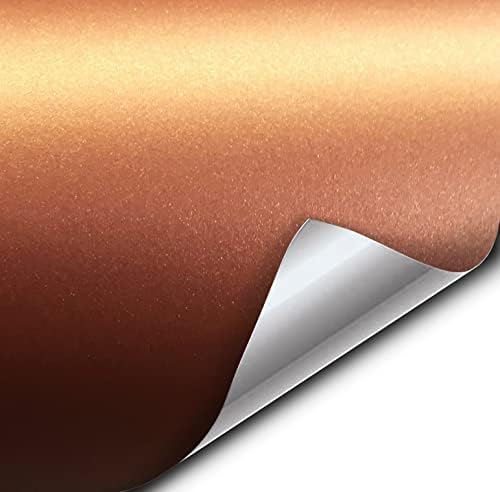 VViViD+ Matte Metallic Copper Rust (Ghost) Vinyl Wrap Roll (1ft x 5ft)