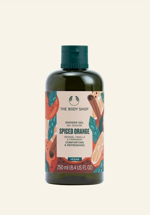 The Body Shop Spiced Orange Shower Gel 8.4 Fl Oz