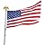 SKEMIX Gold Eagle Flag Topper for Flag Pole Top Finial