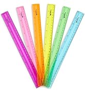 Blue Summit Supplies 30 Plastic Rulers, Bulk Shatterproof 12 Inch Ruler for School, Home, or Offi...