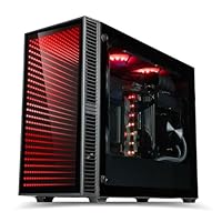 Continuum Mini Gaming Desktop - NVD GeForce RTX 4070 Ti SUPER, AMD 8-Core Ryzen 7 9700X Processor, 32GB DDR5 RAM, 1TB Gen4 NVMe SSD, Wifi 6, Windows 11 Home - Tiny Liquid Cooled RGB Gamer Computer