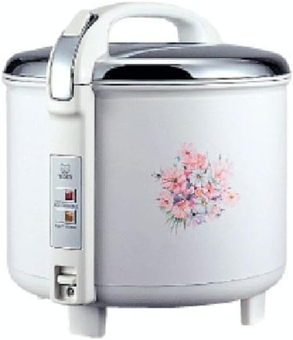 Tiger JCC-2700-FG 15-Cup (Uncooked) Rice Cooker and Warmer, Floral White