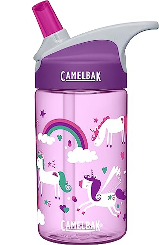 Product Image of the CamelBak eddy Kids Water Bottle - CamelBak Kids Big Bite Valve - Spill Proof -...