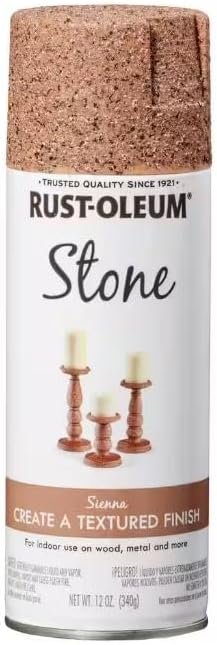 Rust-Oleum American Accents Stone Creations Textured Spray, 12 oz, Sierra Stone