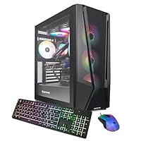 iBUYPOWER Trace 7 Mesh Gaming PC Computer Desktop TMA7N46T01 (AMD Ryzen 7 9700X, NVIDIA GeForce RTX 4060 Ti 8GB, 32GB DDR5 RGB 5200MHz (16x2), 1TB NVMe, WiFi Ready, Windows 11 Home Advanced)