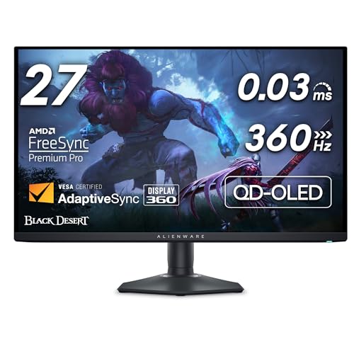 ALIENWARE 27 360HZ QD-OLED...