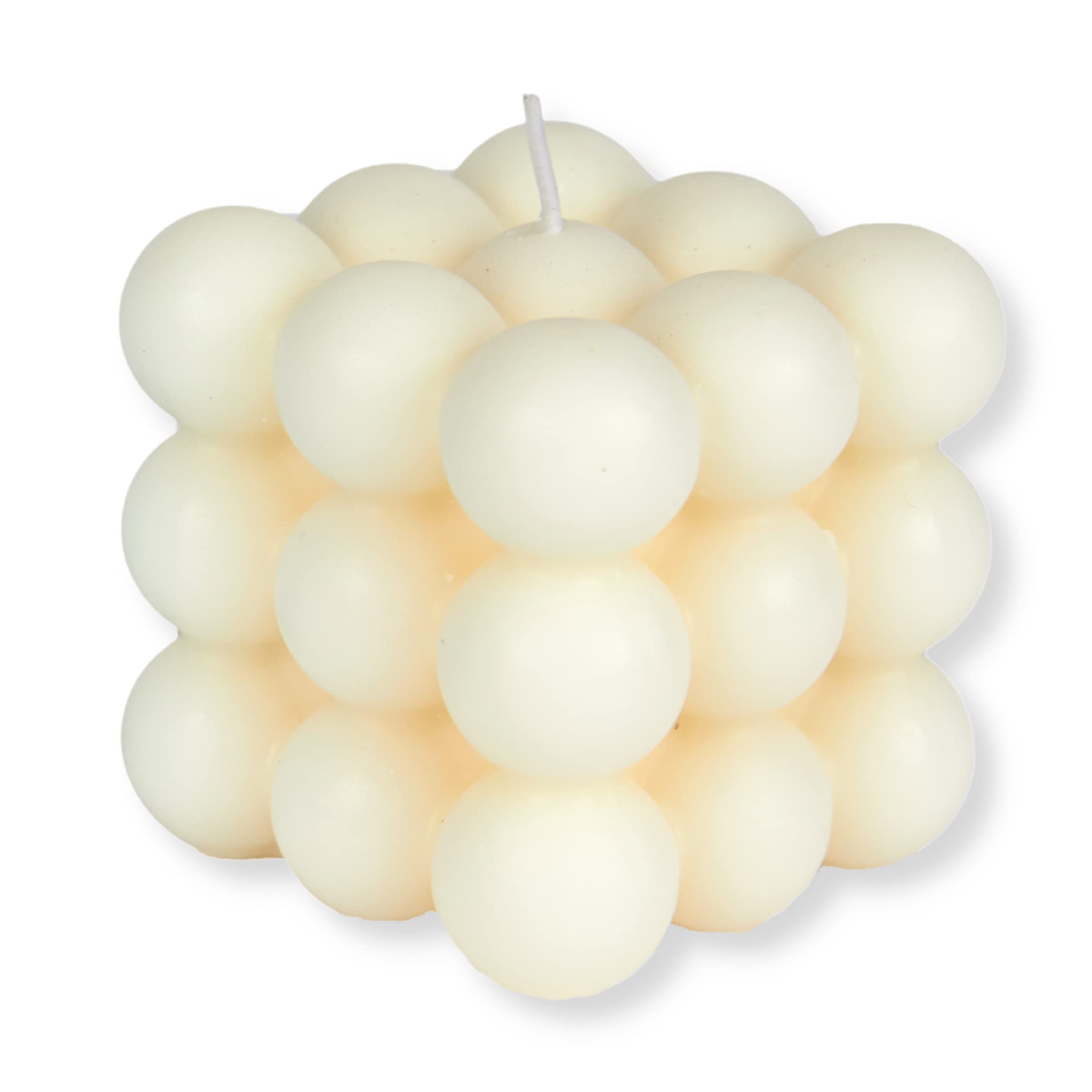 Amazon.com: Loftern White Freesia Scented Bubble Candle - Handmade ...