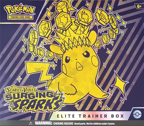 Pokemon Scarlet & Violet SV08 Surging Sparks Elite Trainer Box Trading Card Game